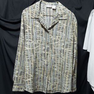 Le Caviar blouse size large (InvW121)